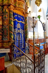 The oldest synagogue in Tzfat.